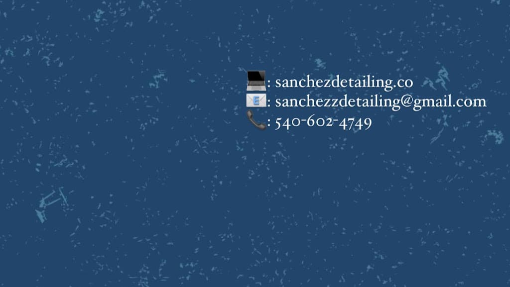 Sanchez Detailing featured