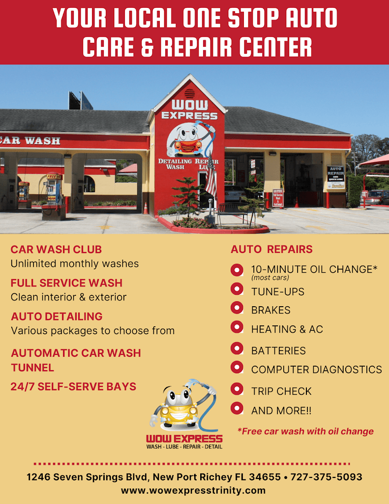 Wow Express Oil Change and Car Wash featured