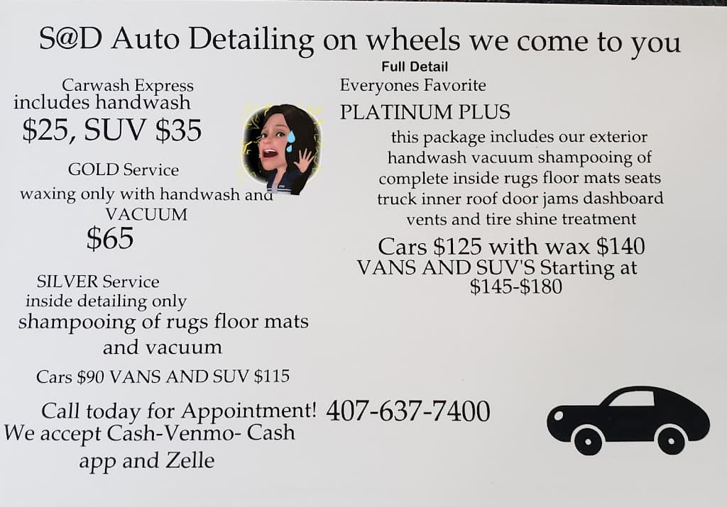 S&D Auto Detailing Mobile Service featured