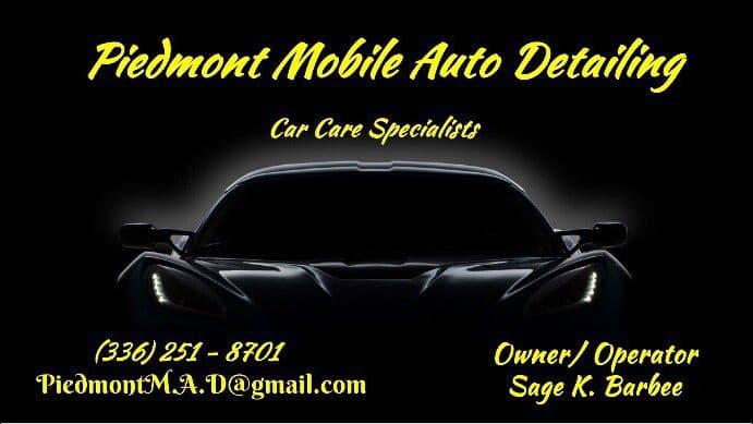 Piedmont Mobile Auto Detailing LLC featured