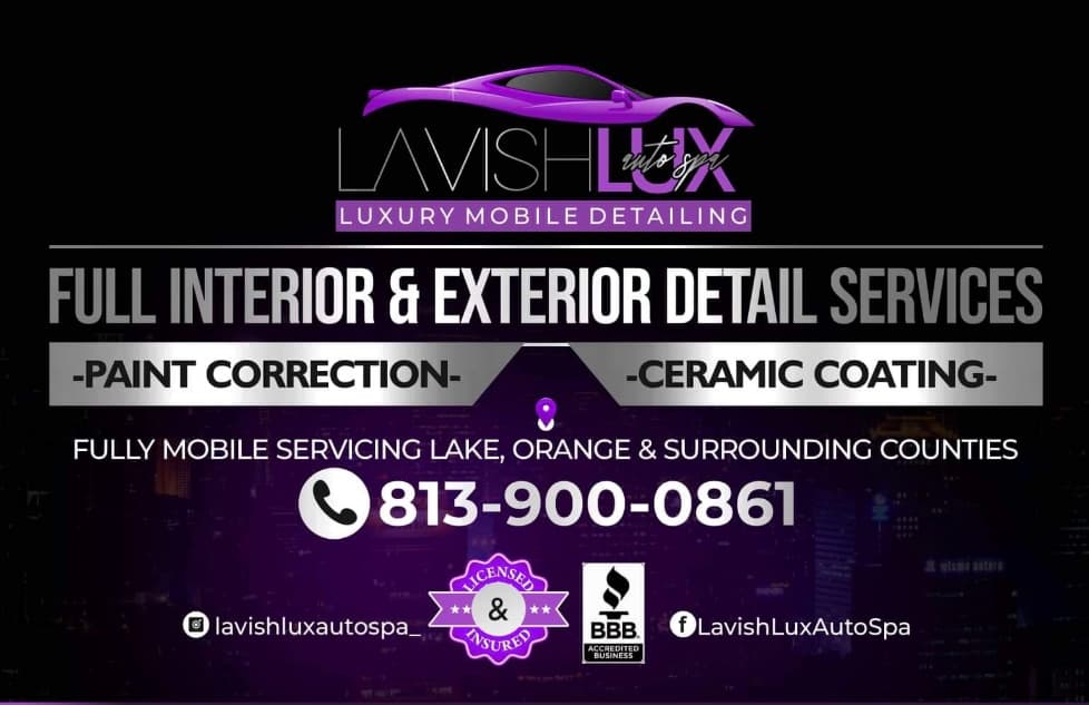 Lavish Lux Auto Spa Mobile Detailing - Business Image