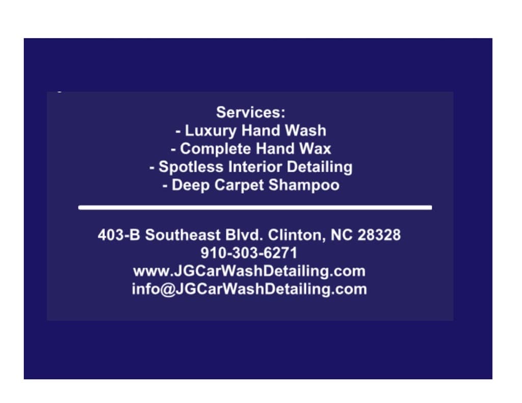 J&G Car Wash and Detailing featured