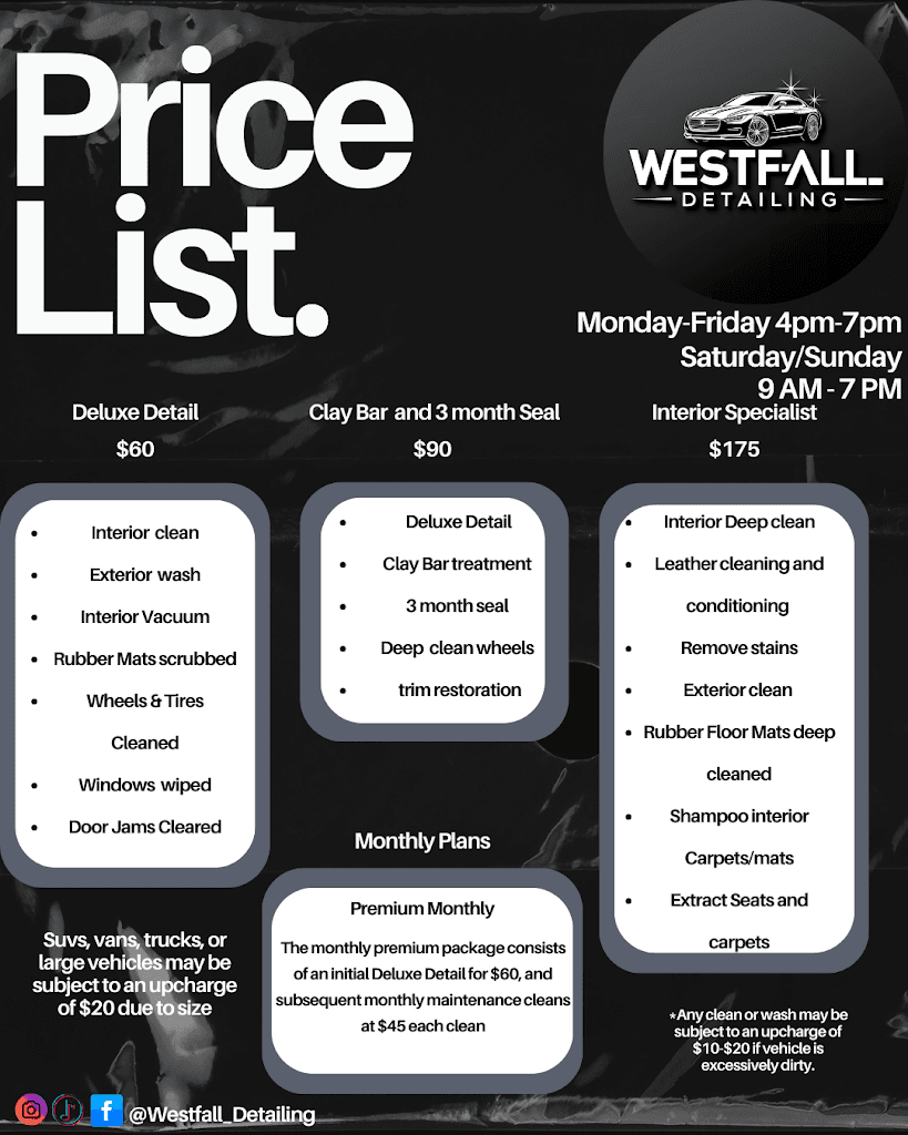Westfall Mobile Detailing featured