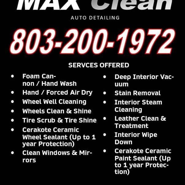 MAX Clean (Mobile) Auto Detailing featured