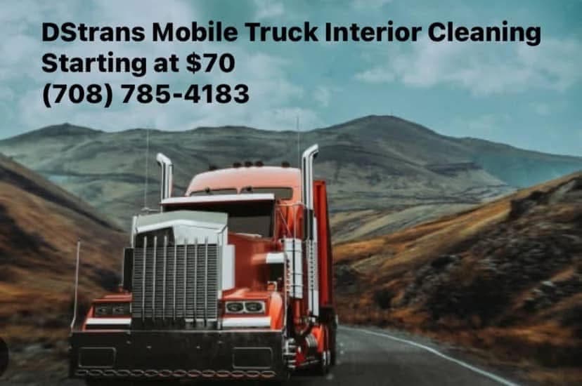 DSTrans Mobile Truck Interior Cleaning featured