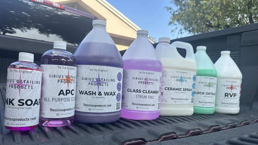 Sirius Detailing Products featured