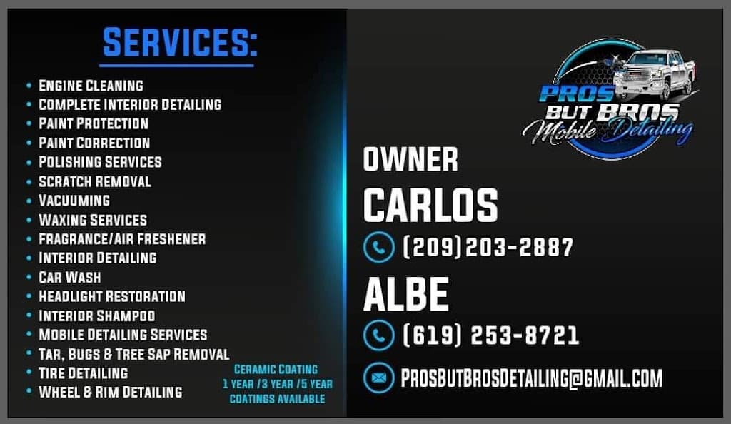 Pros But Bros Detailing featured