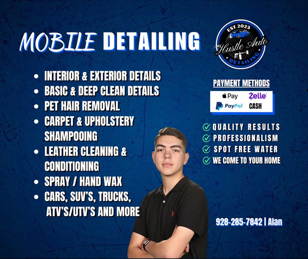 Hustle Auto Detailing - Mobile Carwash & Detailing Yuma, Arizona featured